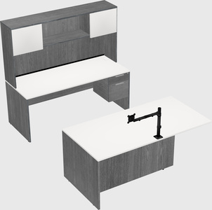 Executive parallel desk