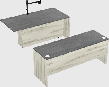 Executive parallel desk