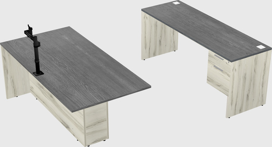 Executive parallel desk