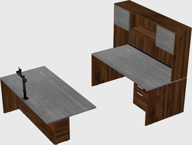 Executive parallel desk