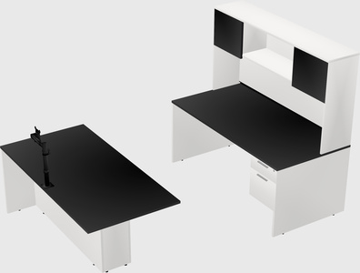 Executive parallel desk