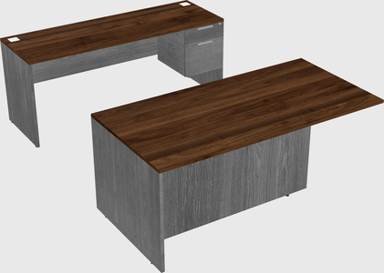 Executive parallel desk