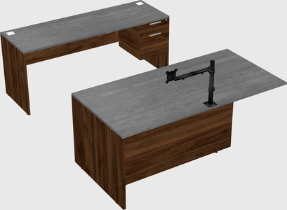 Executive parallel desk