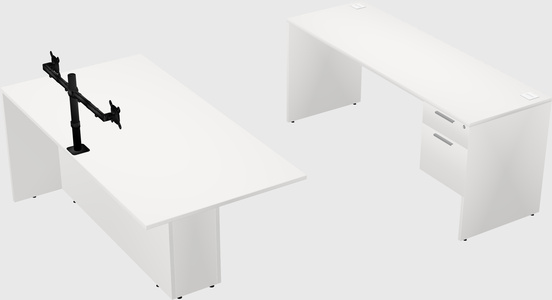 Executive parallel desk