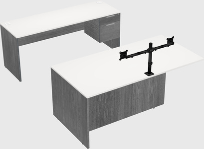 Executive parallel desk