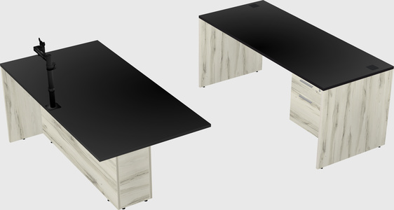 Executive parallel desk