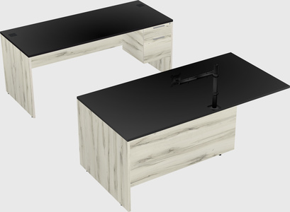 Executive parallel desk
