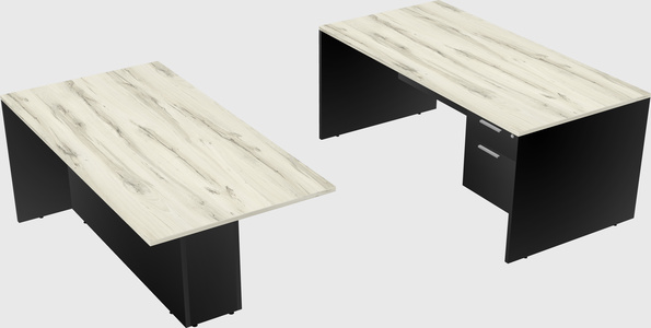 Executive parallel desk