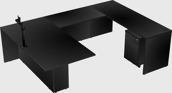 Executive u-shape desk