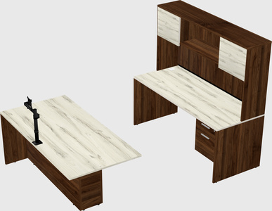 Executive parallel desk