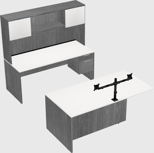 Executive parallel desk