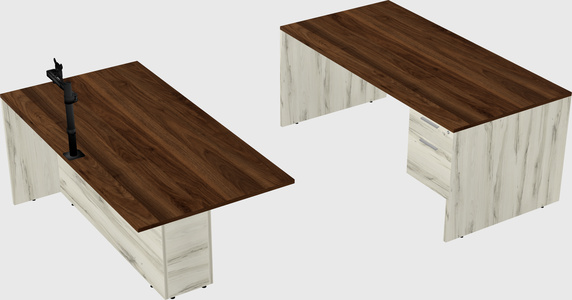 Executive parallel desk
