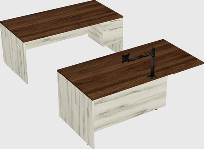 Executive parallel desk