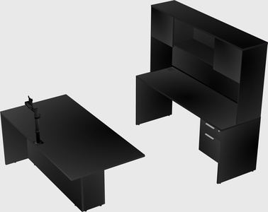 Executive parallel desk