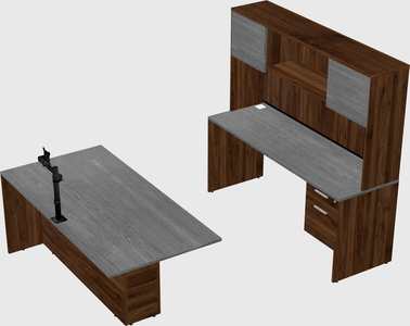 Executive parallel desk
