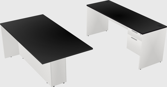 Executive parallel desk