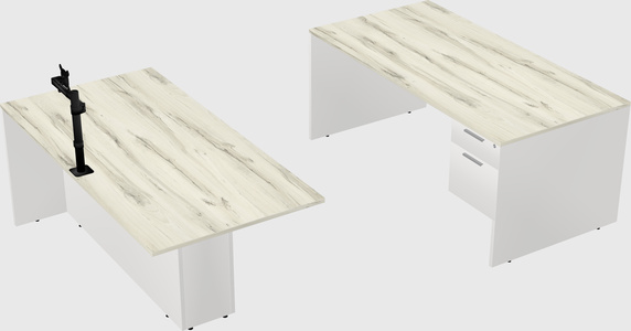 Executive parallel desk