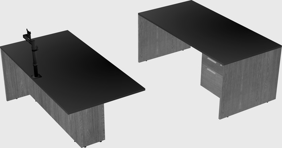 Executive parallel desk