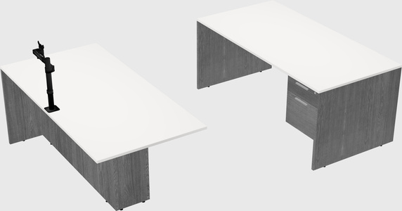 Executive parallel desk