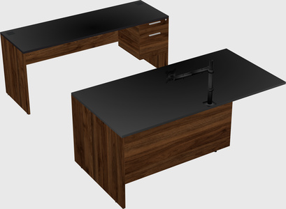 Executive parallel desk