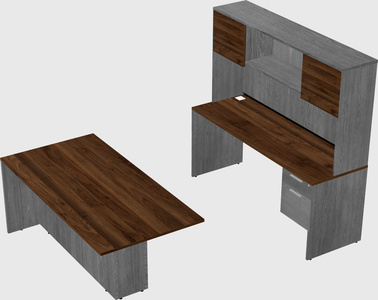 Executive parallel desk