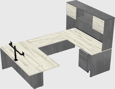 Executive u-shape desk