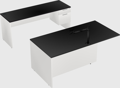 Executive parallel desk
