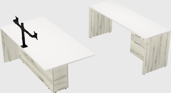 Executive parallel desk
