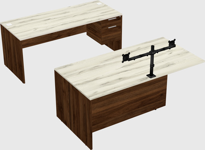 Executive parallel desk