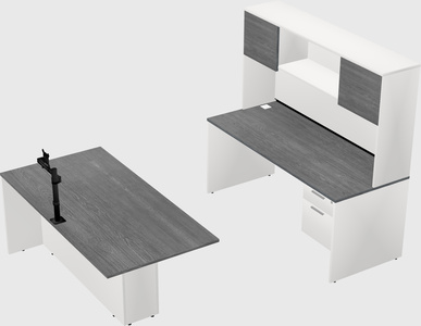 Executive parallel desk