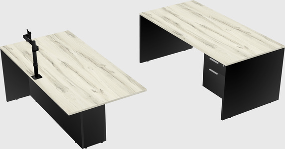 Executive parallel desk