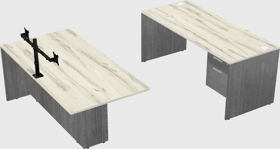 Executive parallel desk