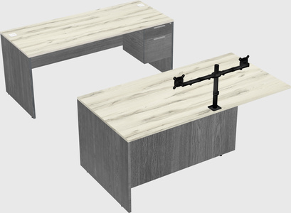 Executive parallel desk