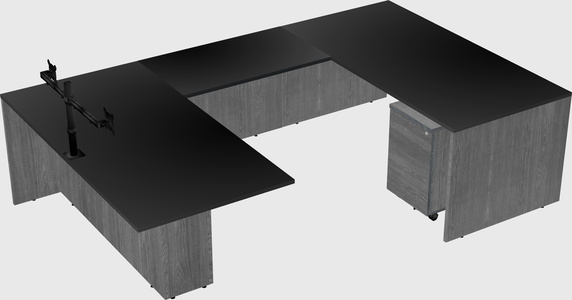 Executive u-shape desk