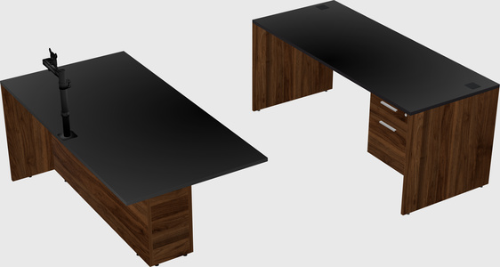 Executive parallel desk