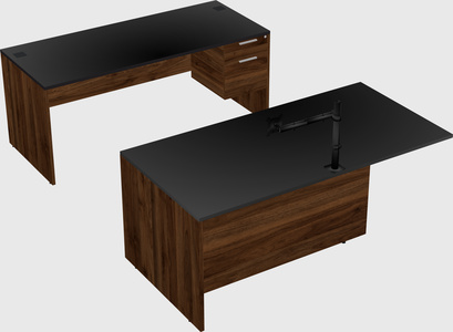 Executive parallel desk