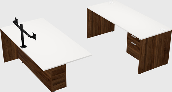 Executive parallel desk