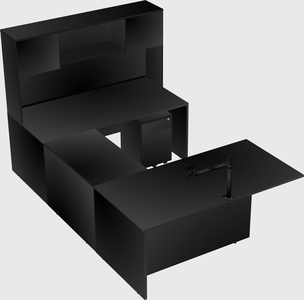 Executive u-shape desk