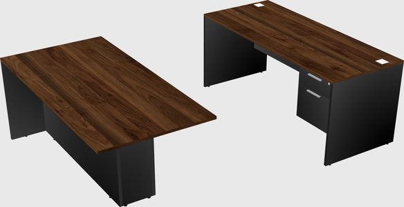 Executive parallel desk