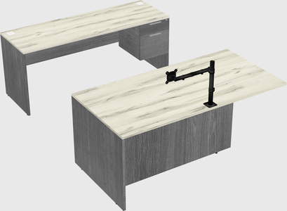 Executive parallel desk