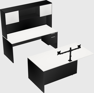 Executive parallel desk