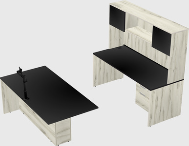 Executive parallel desk