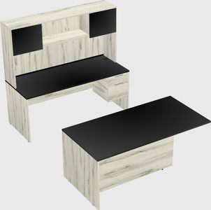 Executive parallel desk