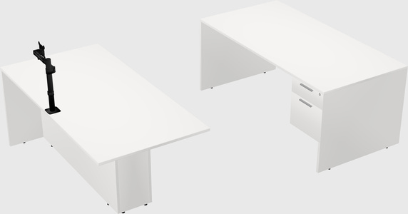 Executive parallel desk