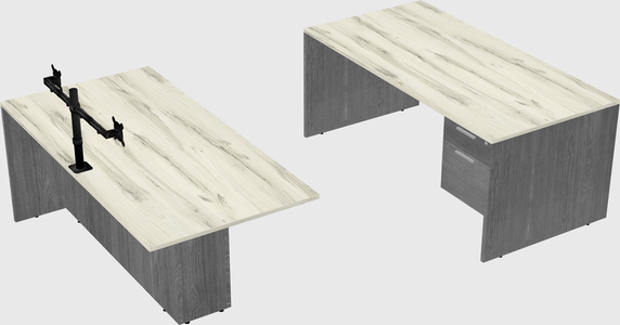 Executive parallel desk
