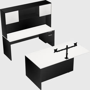 Executive parallel desk