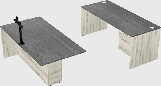 Executive parallel desk