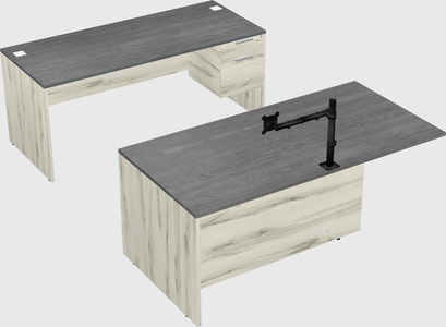 Executive parallel desk