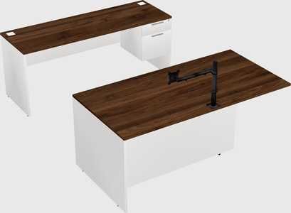 Executive parallel desk
