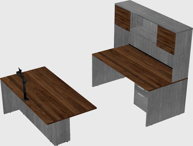 Executive parallel desk